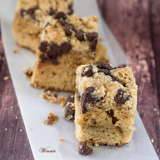 Peanut Butter Chocolate Chip Coffee Cake from Something Sweet--Winnie's Blog