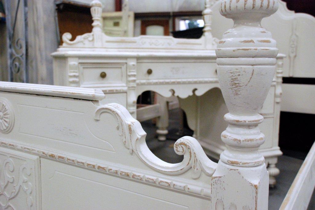 WaterHouse Market: Antique Painted Bedroom Suite - sold