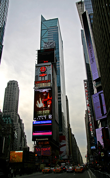 times square new years eve ball. Dropping the all in Times