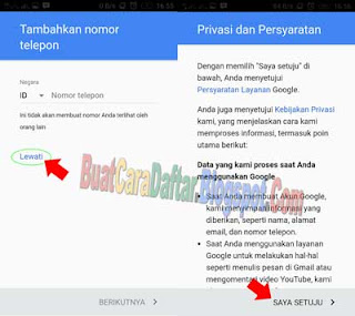 buat email baru lewat hp