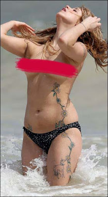 peaches geldof top less pictures