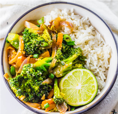  when I arranged this broccoli container burn I was going for a Broccoli in garlic sauce k Broccoli Stir Fry Recipe #vegetarian