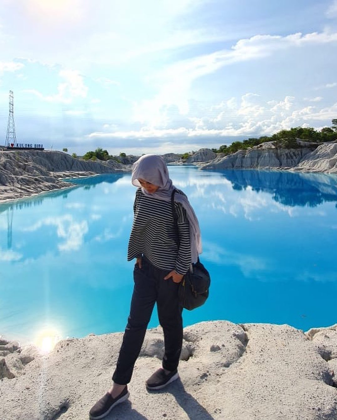 Danau Kulong Biru Bangka Belitung