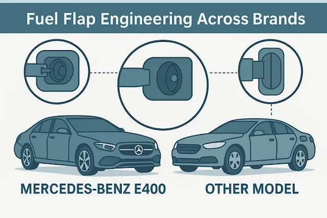 ベンツE400と他モデル・他社製との構造比較