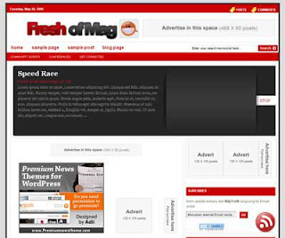 Fresh Template 15 template theme blogspot keren