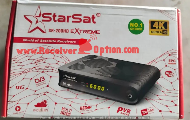 STARSAT SR-200HD EXTREME RECEIVER NEW SOFTWARE V1.29 05 AUGUST 2022