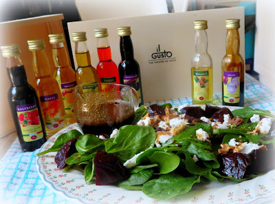 Beetroot, Goat's Cheese  & Toasted Walnut Salad