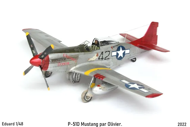 P-51D Mustang d'Eduard au 1/48
