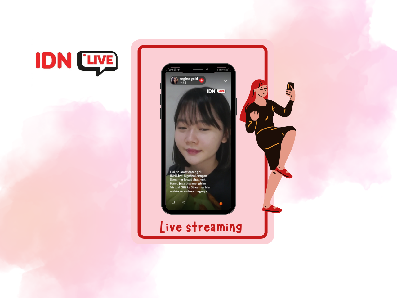 Aplikasi live streaming Indonesia