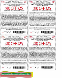 Free Printable Macy's Coupons