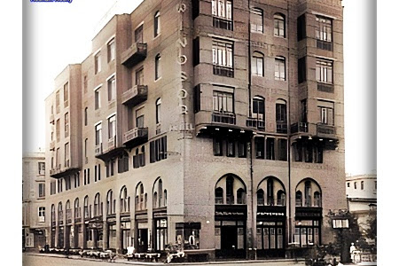فندق وندسور في شارع الألفى بالقاهرة ....... 1930