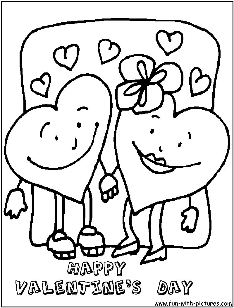 Valentines Day Coloring Page 4