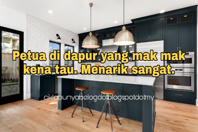 Petua di dapur yang mak mak kena tau. Menarik sangat.