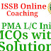 138 PMA Long Course Online Initial Test MCQs with Solution