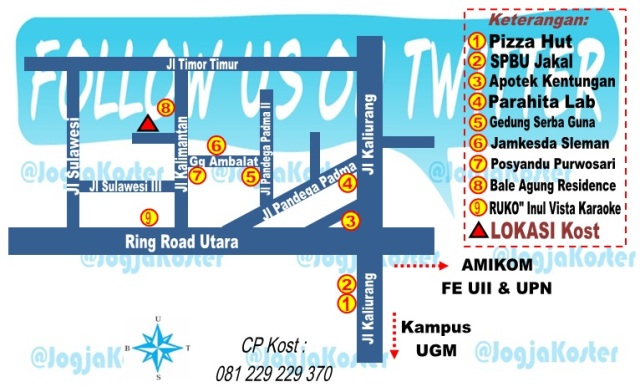 kost ac lengkap murah dekat ugm fi1510ab