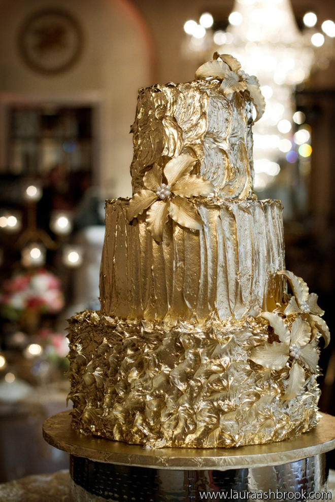 36+ Wedding Cake Gold