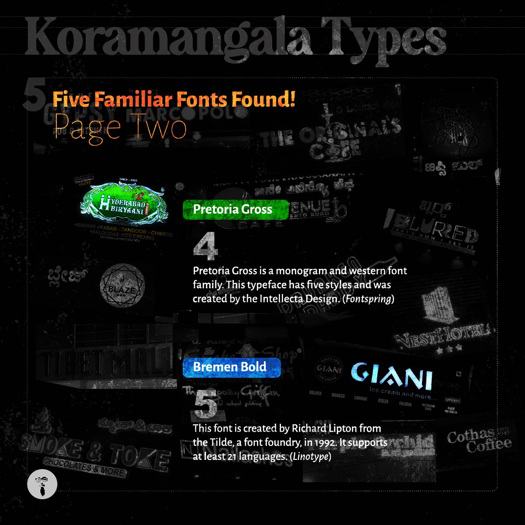 Koramangala Types