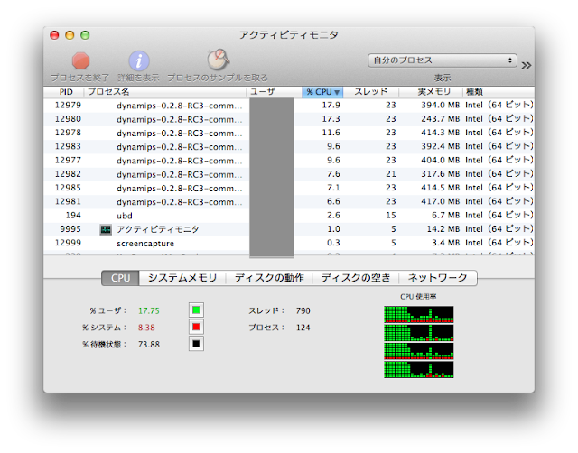 GNS3でHaswellのmacbook air性能を検証してみた