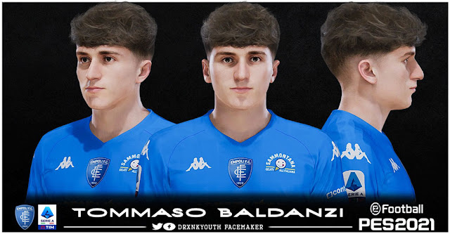 Tommaso Baldanzi Face For PES 2021