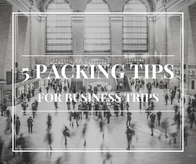 business trips, packing tips