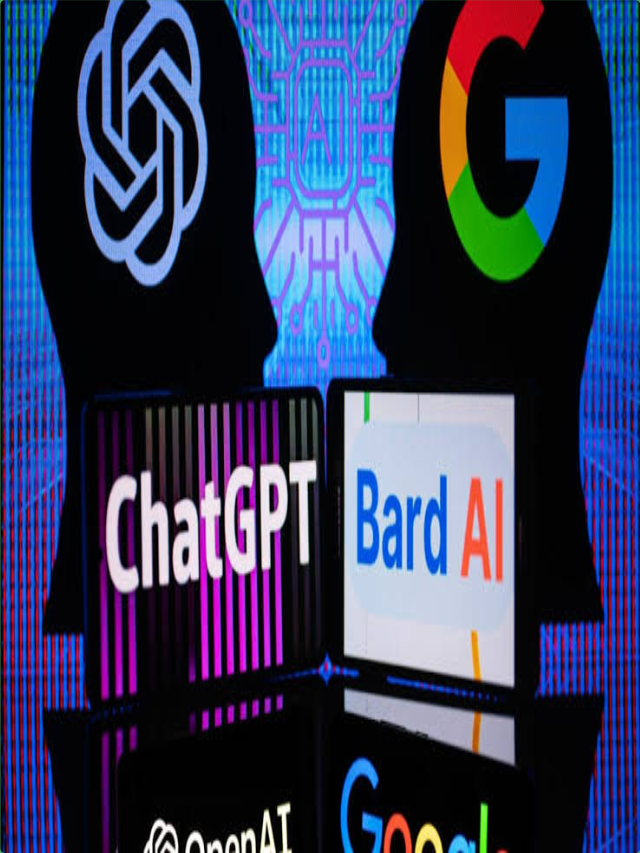 What are the key differences between Google Bard and OpenAI's ChatGPT?