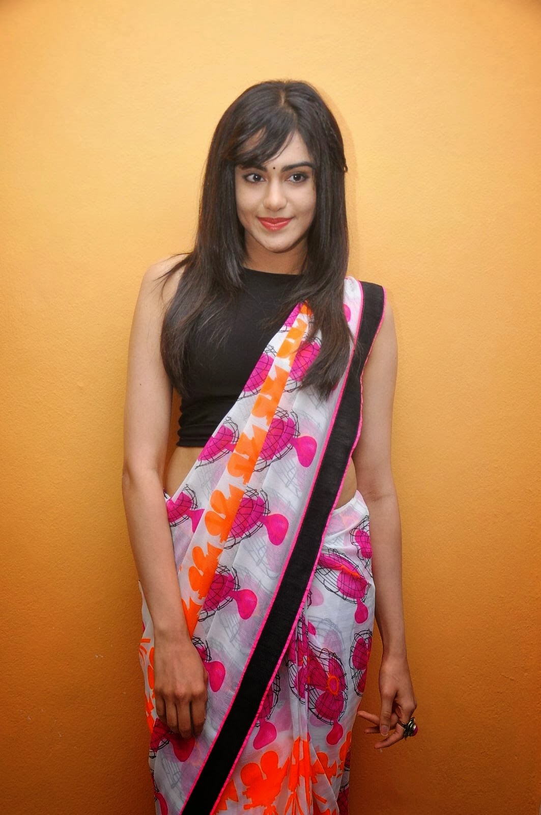 Adah Sharma latest hot saree  photos