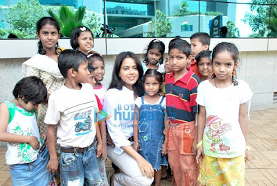 Sameera Reddy at Dreams Home NGO children's event image