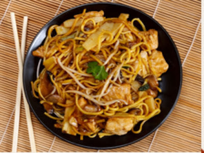 طريقة تحضير وجبة الدجاج تشاو مين - Chicken chow mein 