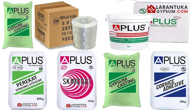 Gypsum Based Powder dari Merk Aplus