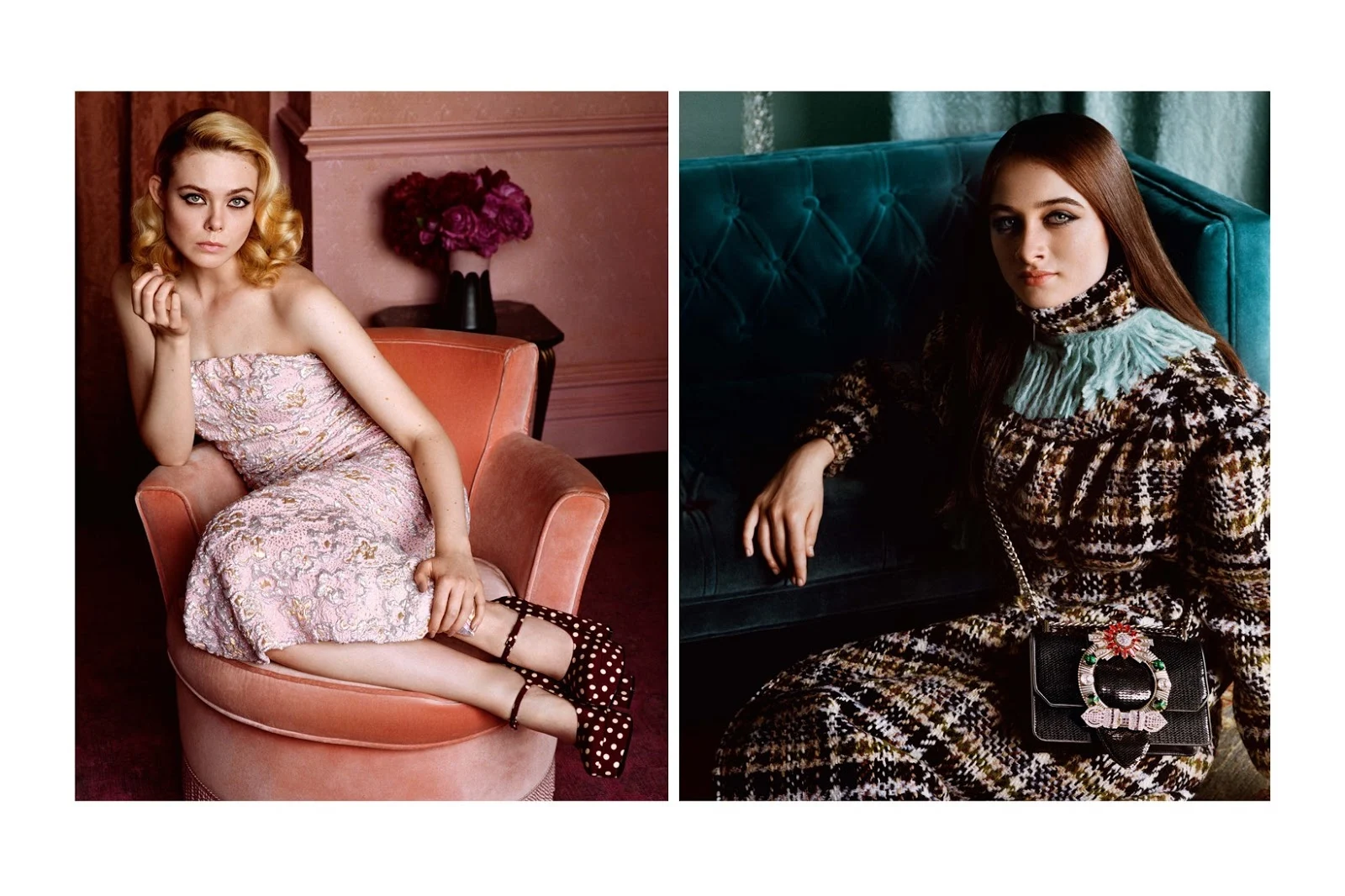 Adwoa Aboah and Rowan Blanchard Star in Miu Miu's FW18 Campaign