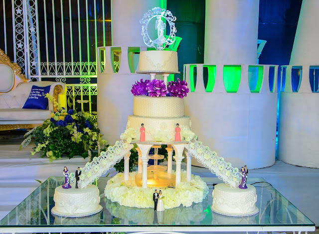 Beautiful photos from the grand wedding of Mary and Michael Shobukola organized by Events by SI