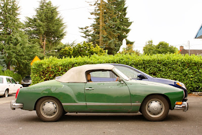 1973 Volkswagen Karmann Ghia Convertible.