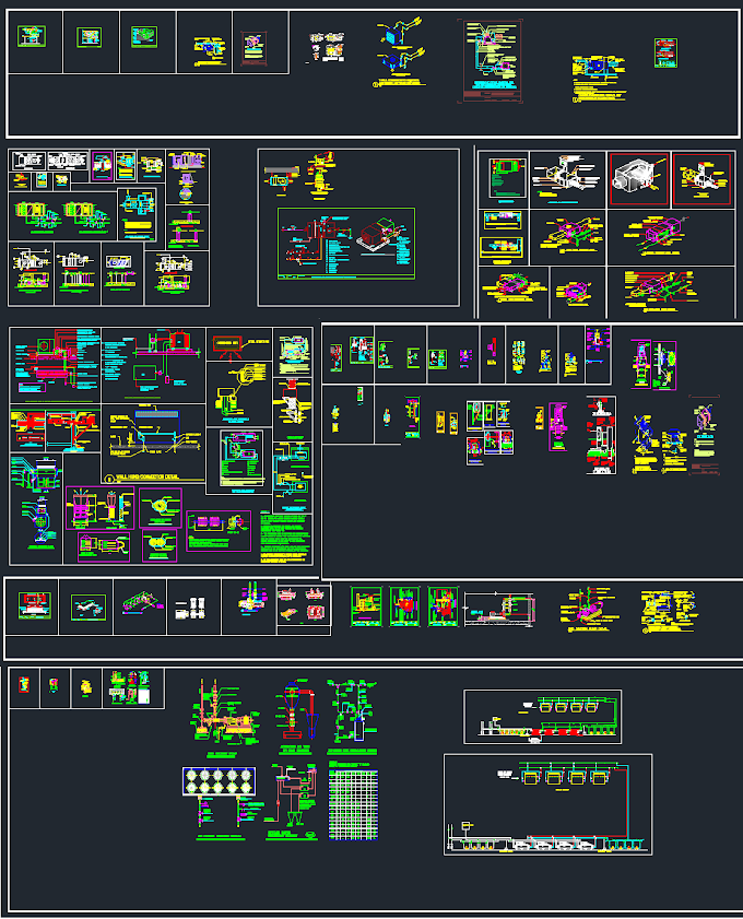 Download AutoCAD Details for HVAC Equipment Free dwg