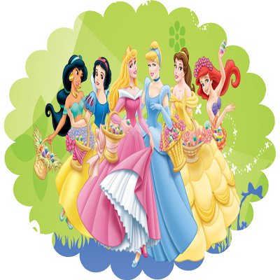 Toppers o Etiquetas de Princesas Disney para Imprimir Gratis.