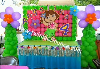 Children's Parties Decoration Dora the Explorer