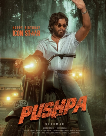 Pushpa: The Rise - Part 1 (2021) HDRip Hindi Dubbed Movie Download - Mp4moviez