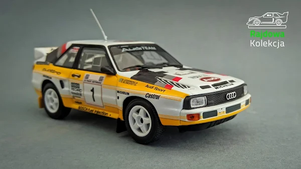 Minichamps Audi Sport Quattro, Rajd Akropolu 1985