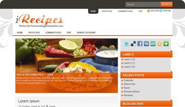 Templates-iRecipes