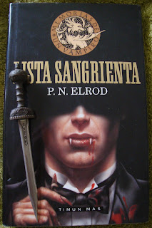 Portada del libro Lista sangrienta, de P. N. Elrond