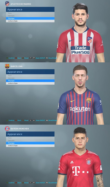 PES 2019 Facepack by Makidan14