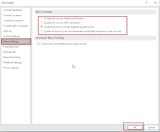 Cara Mengaktifkan Dan Menonaktifkan Fungsi Macro Di Microsoft Office