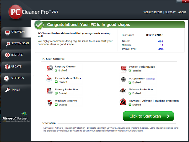 PC Cleaner Pro 2016 Full Version