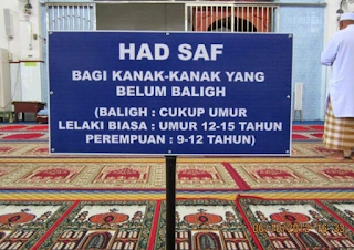 Nabi Tak Pernah Halau Anak-Anak Ke Saf Belakang..