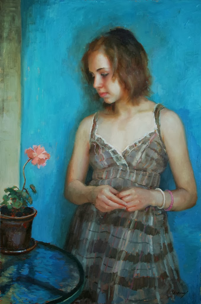 Beautiful Childhood Paintings by Marci Oleszkiewicz | American Artist