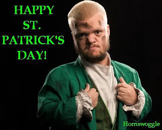 Hornswoggle st patricks day wwe