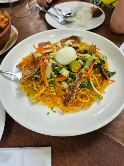 Pancit Hacienda at Farmer's Table