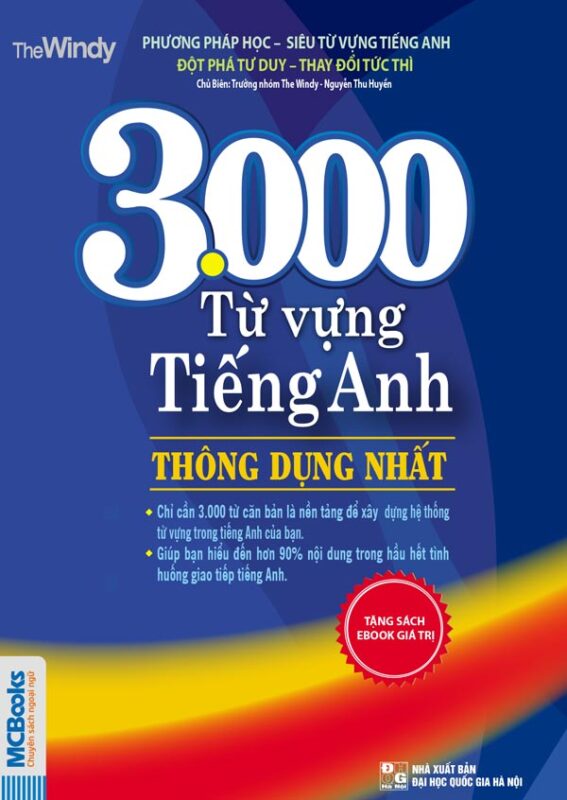 3000 từ vựng tiếng Anh thông dụng nhất