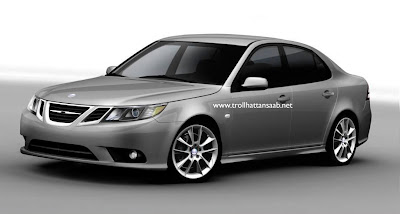 Carscoop 9 3CGI 21 Saab 9 3 Sedan & Estate: Official?