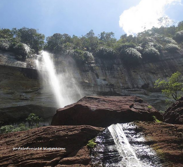 [http://FindWisata.blogspot.com] Mengeksplor Keindahan Air Terjun Tertinggi di Pekanbaru, Air Terjun Lubuk Bigau (Batang Kapas)