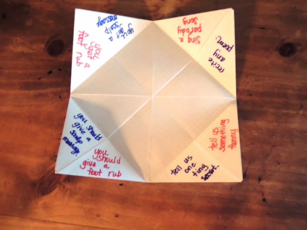 ideas paper wedding fortune teller The Paper Teller, tutorial (not easy peasy Folded  always an  Fortune